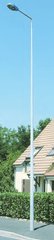 Galvanized multifaceted lighting pole Valmont Galaxie P 10m/4mm