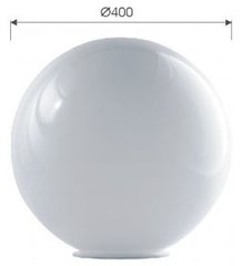 Рассеиватель Rosa Шар белый 400 PC-UV k-180