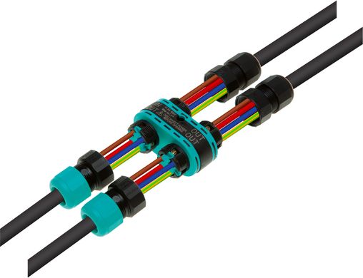Узловой кабельный разъем типа "Н", TH392xDRY, IP68 с анти-конденсационным барьером на 2-4 полюси, 0.5 - 4.0 мм2, для кабелю Ø 7.0 - 13.5 мм
