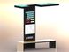 Park bench with a built-in solar battery, LED advertising screen, wireless charging for Qi phones, USB, Wi-Fi and LED backlight SMART EKO CITY Model SC34
