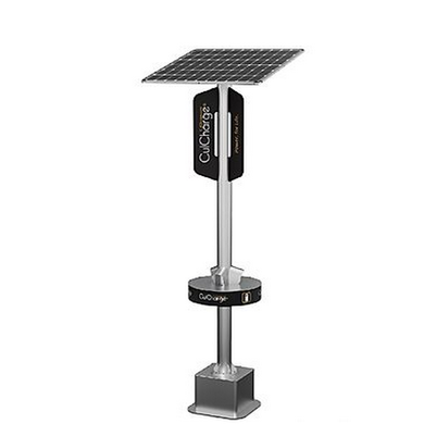 Park stand with a built-in solar battery, USB charging for phones, Wi-Fi SMART EKO CITY Model SC41
