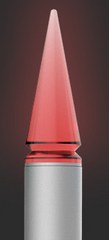 Малый Блестящий Шпиль Красный Rosa IP44