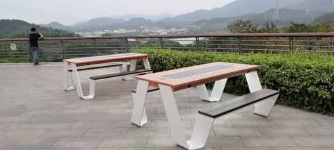 КОМПЛЕКТЫ уличной мебели: столы и скамейки от изготовителя Завод МАФ Лора Парк