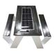 Парковый столик с солнечной батареей и скамьей для подзарядки гаджетов SMART EKO CITY Model SC61