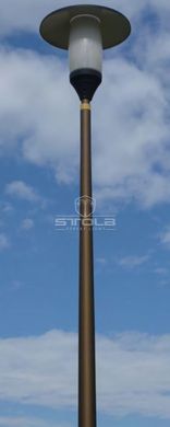Aluminum park lighting pole S-40SwAL-3
