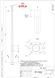 Galvanized multifaceted lighting pole STL-30/3