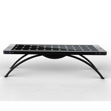 Park bench with a built-in solar battery for charging the gadgets SMART EKO CITY Model SC8