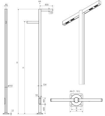 Освітлювальний набір ROSA BEAM II LED 24W