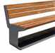 Krion park bench