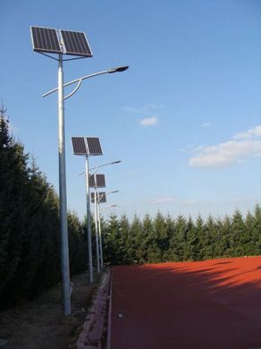 Комплект автономного вуличного освітлення на сонячній панелі SLP 6M-50/500