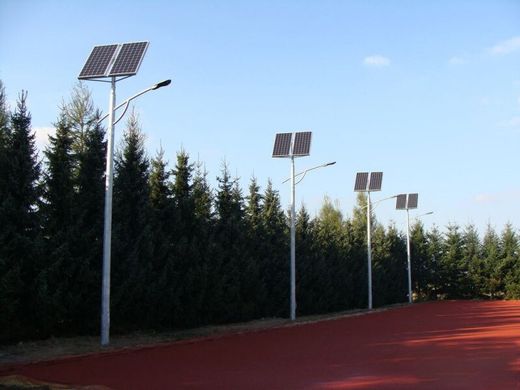 Комплект автономного вуличного освітлення на сонячній панелі SLP 6M-50/500