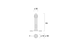 Світлодіодний парковий стовпчик WE-EF GRY224 LED 8W
