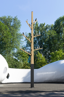 Парковая опора LED – дерево с птичками Stolb WOOD BIRD
