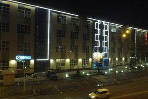 Facade lighting of the business center "Protasov"