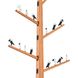 Park support LED - a tree with birds of Stolb WOOD BIRD