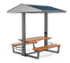 Gazebo with a solar battery for charging the gadgets and Wi-Fi SMART EKO CITY Model SC24
