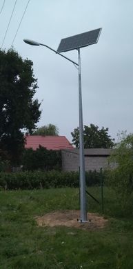 Комплект автономного вуличного освітлення на сонячній панелі SLP 6M-38/450