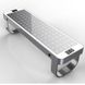 Park bench with a built-in solar battery for charging the gadgets SMART EKO CITY Model SC2