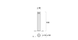 Світлодіодний парковий стовпчик WE-EF ZFY230 LED-FT 12-17W