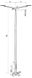 Galvanized round lighting pole STC 4м 76/132/2