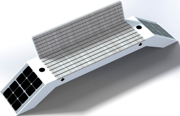 Парковая скамейка с солнечной батареей, беспроводной зарядкой для телефонов Qi, USB, Wi-Fi и LED подсветкой SMART EKO CITY Model SC51А (со спинкой)