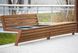 Park bench with a solar battery, wireless charging for Qi phones, USB, Wi-Fi and LED backlight SMART EKO CITY Model SC30