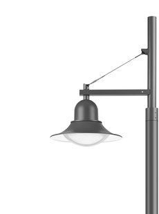 Парковый светодиодный светильник WE-EF BSP534 LED мощностью 24 Вт та 48 Вт