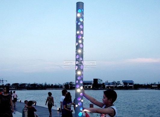 Светодиодный парковый столбик Schreder Bora mini 0.6m
