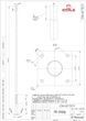 Galvanized round lighting pole STC 6М 60/132/4