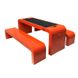 Парковый столик с солнечной батареей и скамьей для подзарядки гаджетов SMART EKO CITY Model SC13
