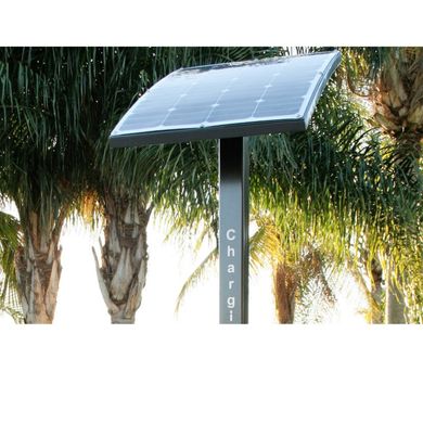 Паркова стійка з сонячною батареєю та Wi-Fi для підзарядки гаджетів SMART EKO CITY Model SC14