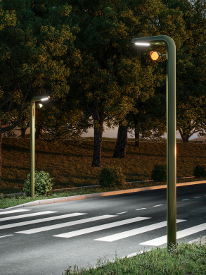 Комплект для освітлення пішохідних переходів Stolb Park SE-3CW