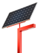 Комплект автономного паркового освітлення на сонячній панелі Smart Stolb SLP CUT-4M