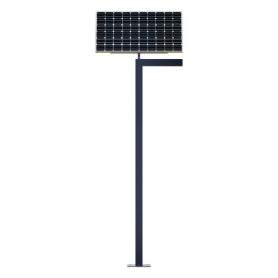 Set of autonomous park lighting kit on solar battery Stolb SLP CUT-4M
