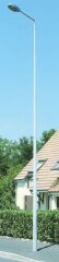 Galvanized multifaceted lighting pole Valmont Galaxie P 5m/3mm