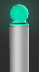 Блестящий шар Зеленый Rosa IP44 (Диаметр 76 мм)