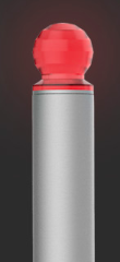 Блестящий шар Красный Rosa IP44 (Диаметр 76 мм)
