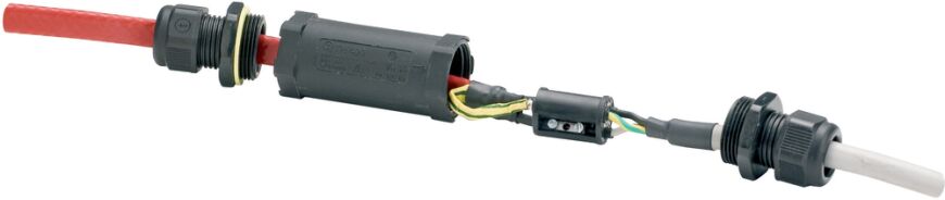 Кабельный соединитель TH400, IP68 на 2-6 полюса, 0.5 - 4.0 мм2, для кабеля Ø 7.0 - 13.5 мм