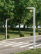 Set for lighting of pedestrian crossings Smart Stolb Park SE-3CW