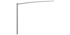 Aluminum pole for road signs ROSA SAL SYG 65-7